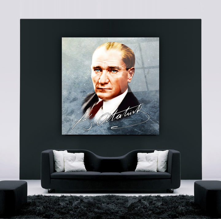 Atatürk Cam Tablo