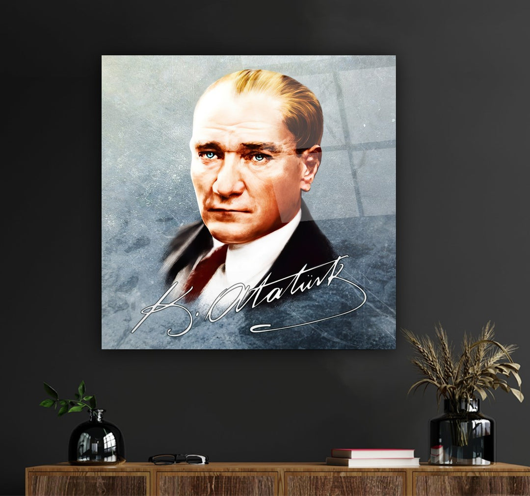 Atatürk Cam Tablo