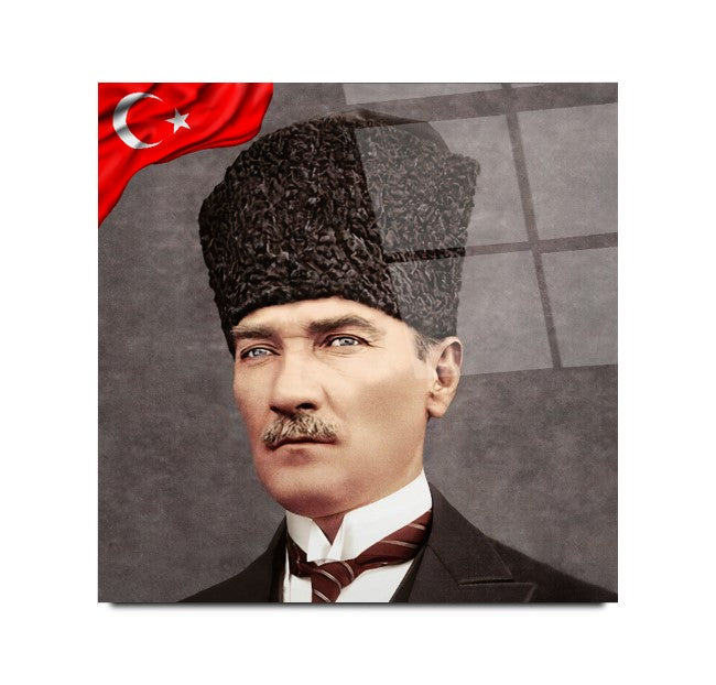 Atatürk Cam Tablo