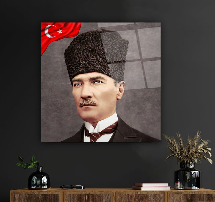 Atatürk Cam Tablo