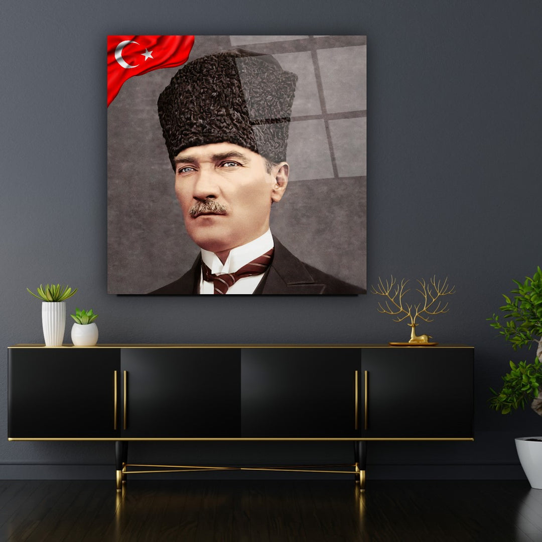 Atatürk Cam Tablo