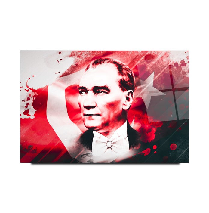 Atatürk Cam Tablo