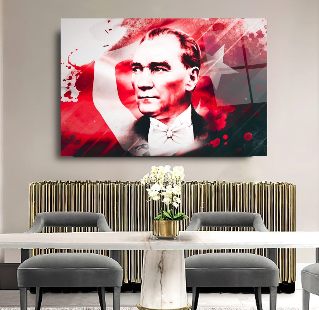 Atatürk Cam Tablo