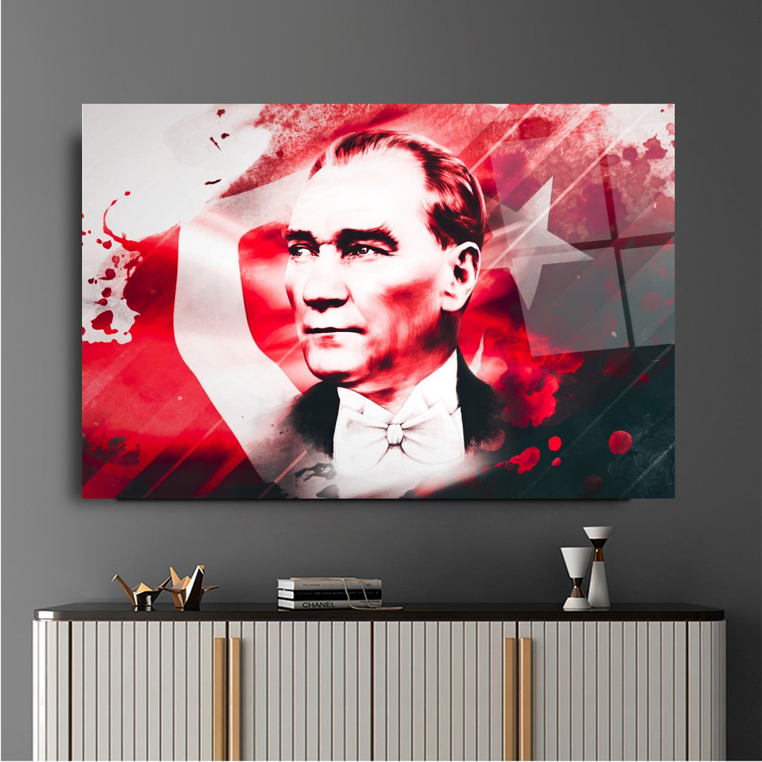 Atatürk Cam Tablo