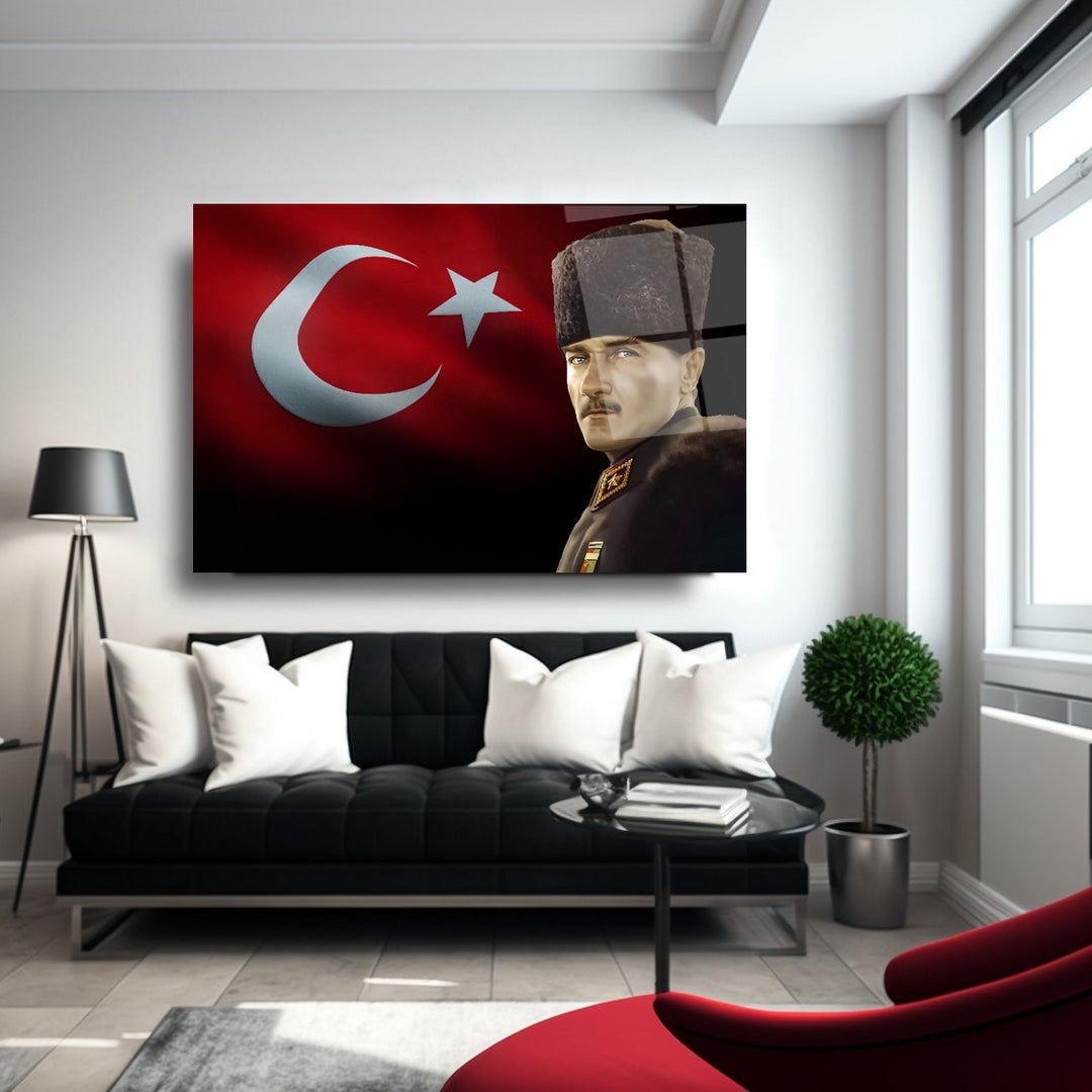 Atatürk Cam Tablo