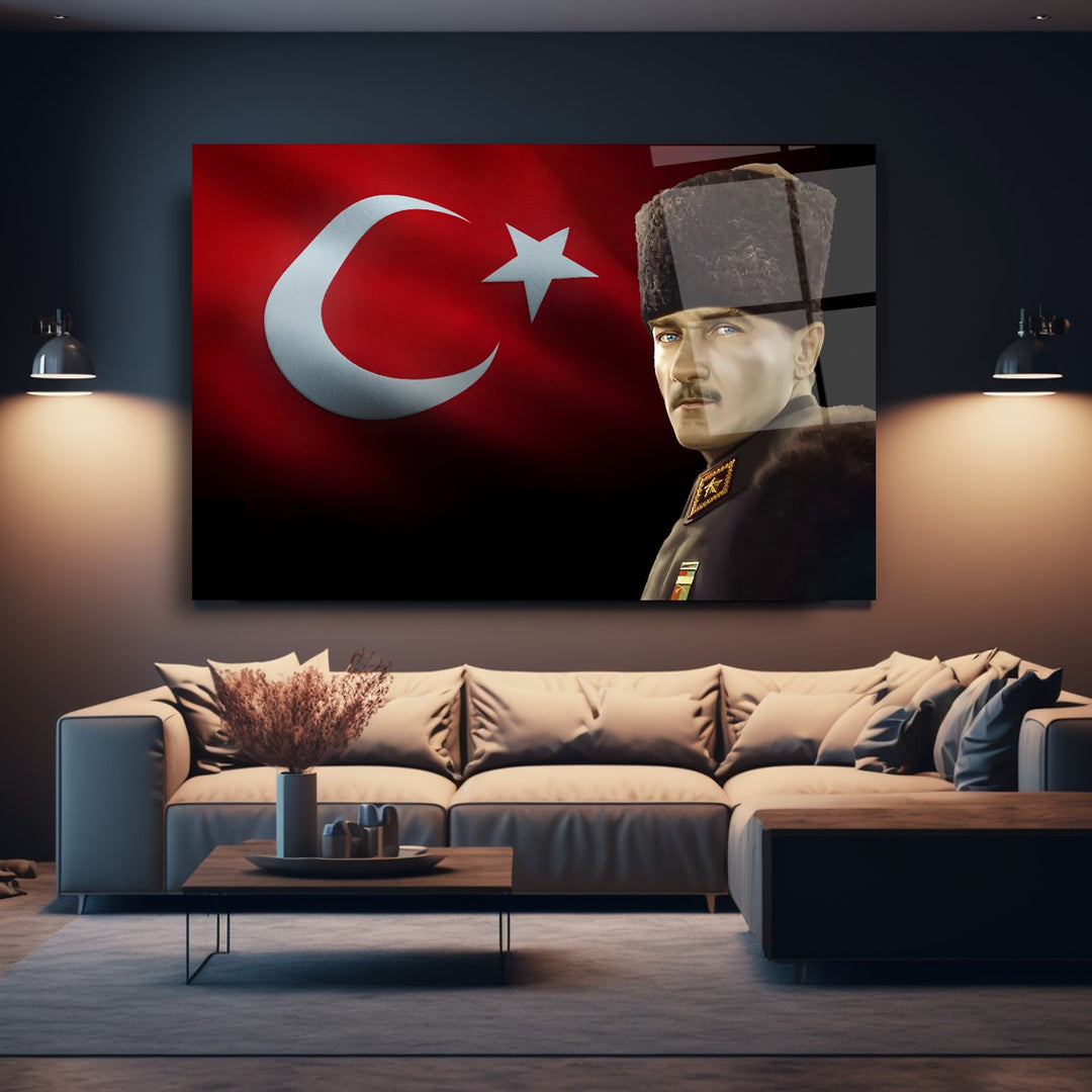 Atatürk Cam Tablo