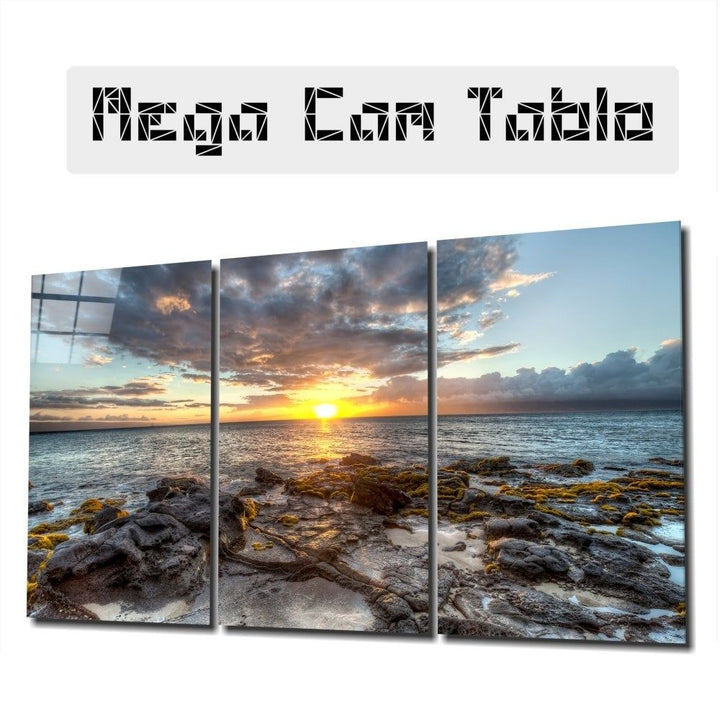 Günbatımı Mega Cam Tablo