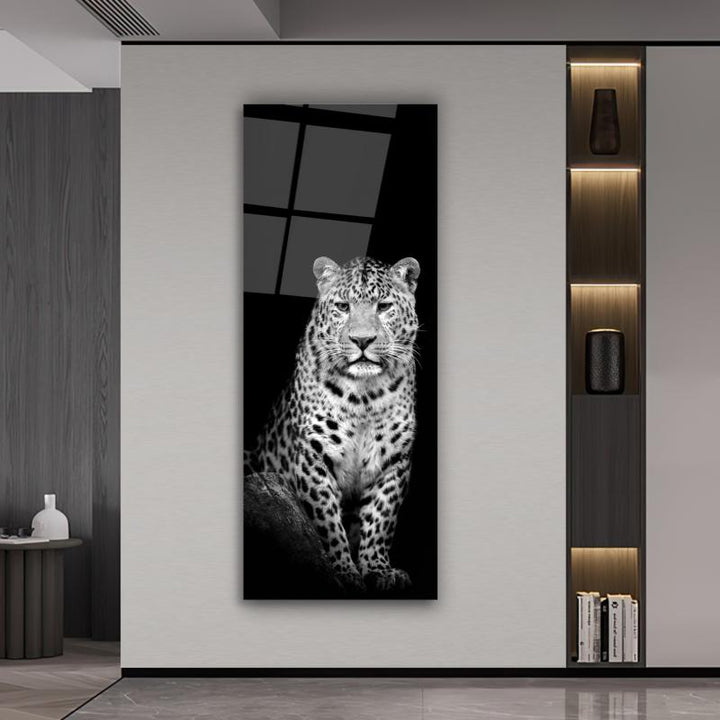 Leopar Panoramik Cam Tablo